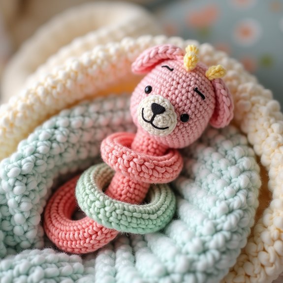 adorable infant snake toy