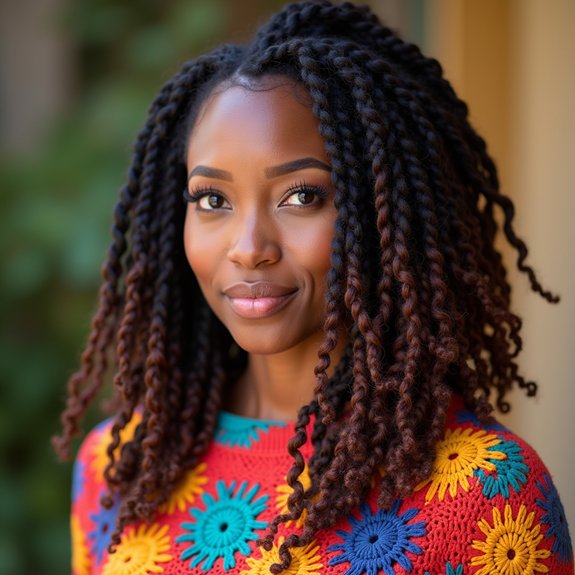 artistic hair styling technique