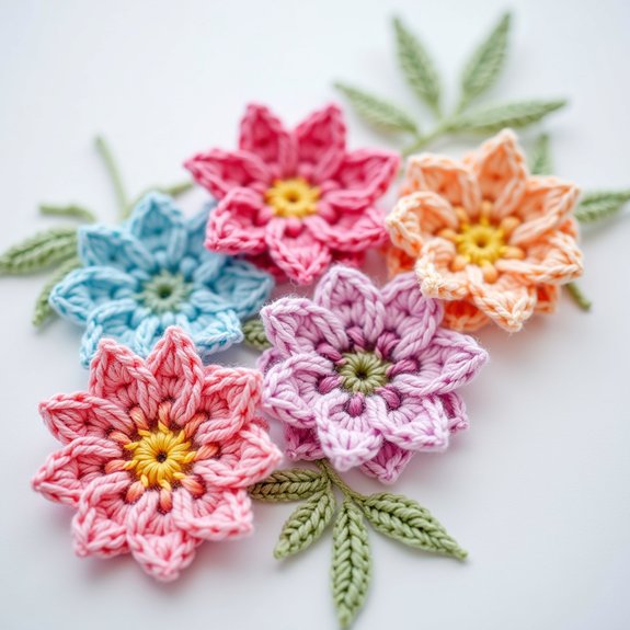 beautiful blooming star flower