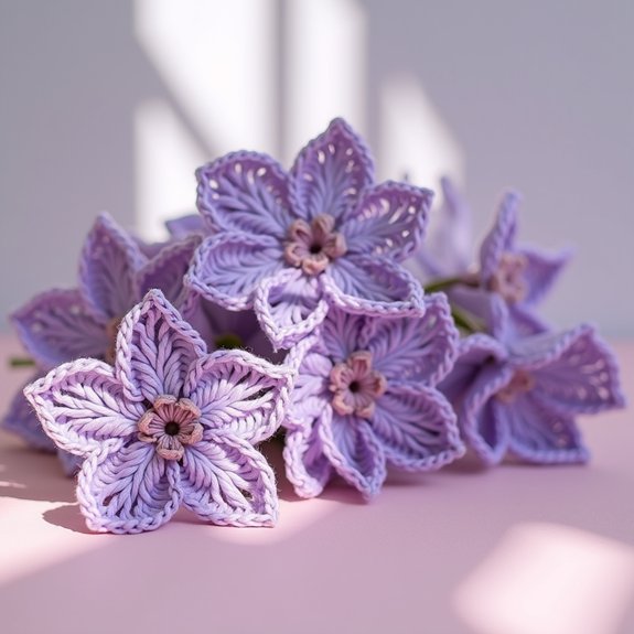 beautiful purple flower bloom