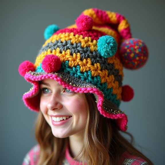 cheerful holiday headwear accessory