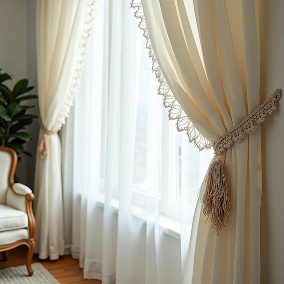 chic decorative curtain accessories