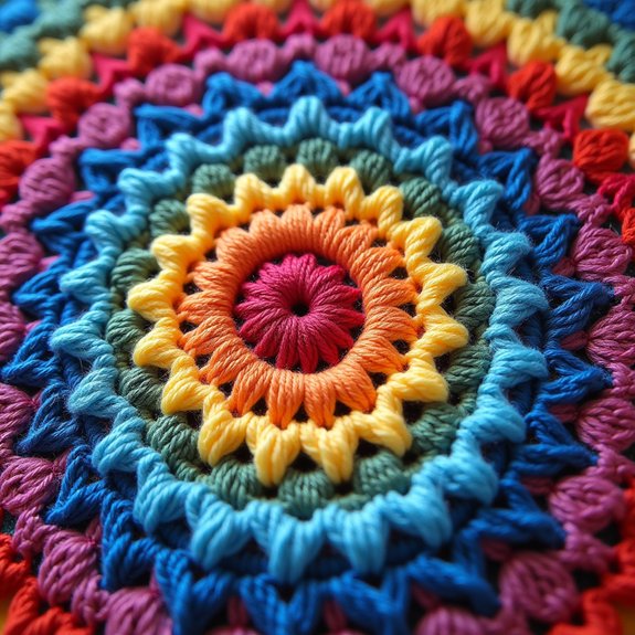 colorful circular design