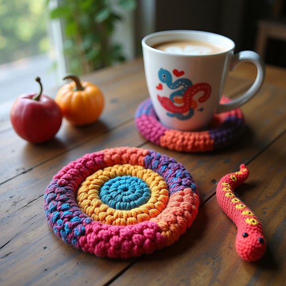 colorful fun snake coaster