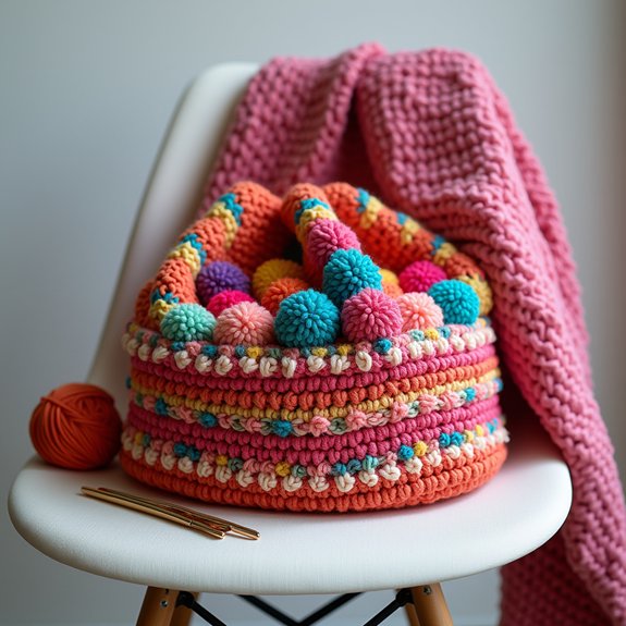 colorful playful accessory bag