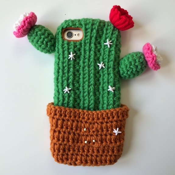 comfortable cactus themed case