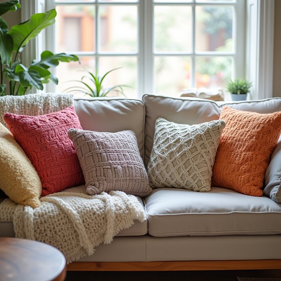 cozy decorative crochet covers