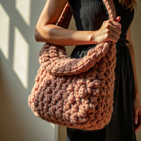 cozy handmade yarn storage