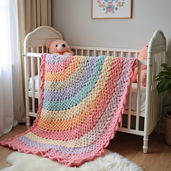 cozy serpent themed baby blanket