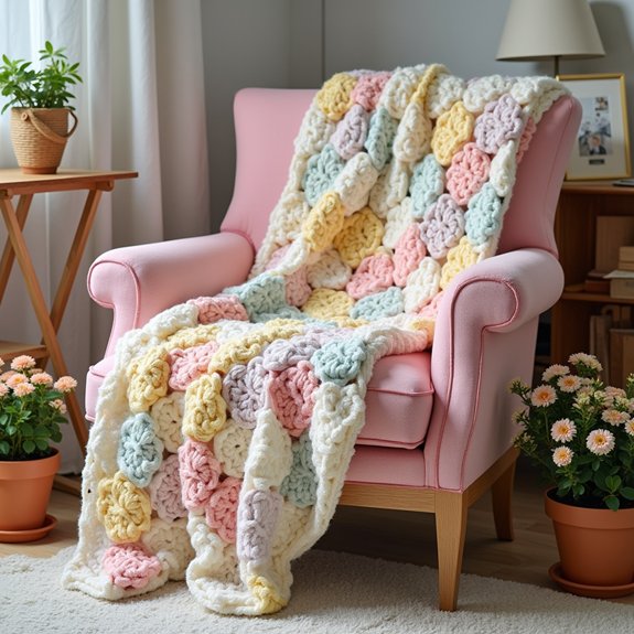 cozy whimsical sheep blankets