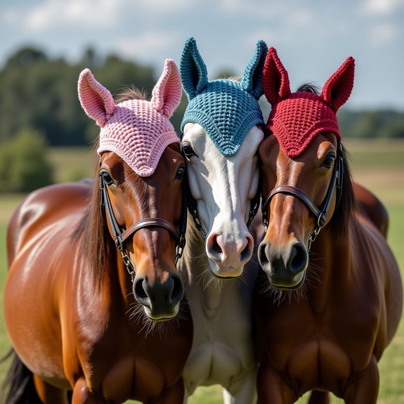 creative equine headwear designs