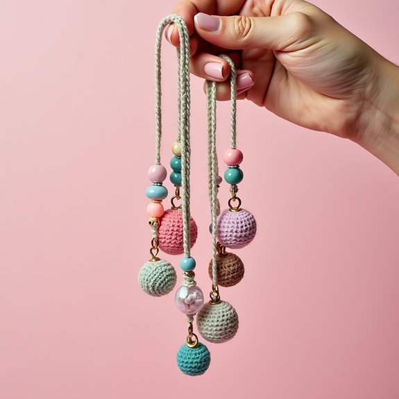 crochet chain for jewelry