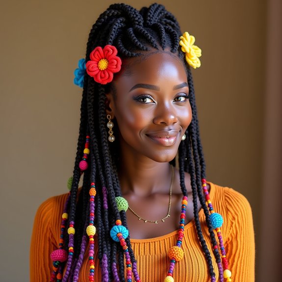 crochet locs with box braids