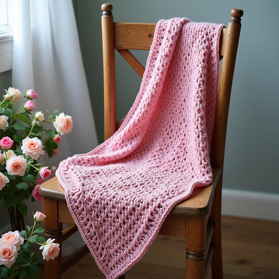 crochet shell stitch shawl