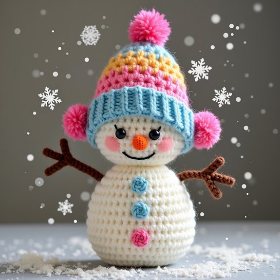 crochet winter accessory design