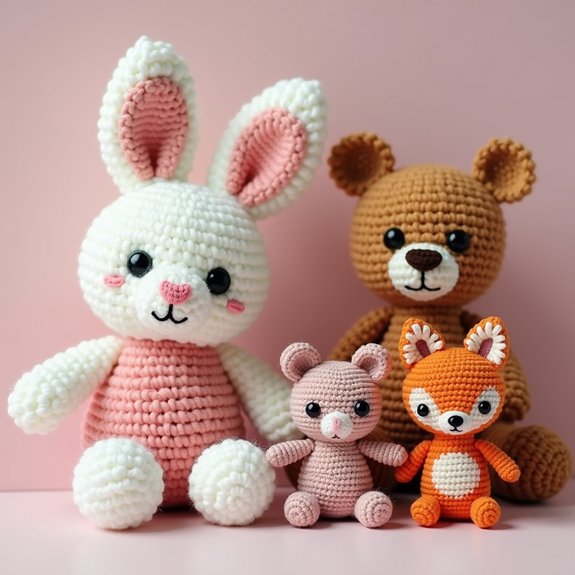 cute crochet animal creations