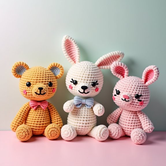 cute handmade plush toy
