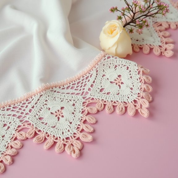 decorative crochet lace technique