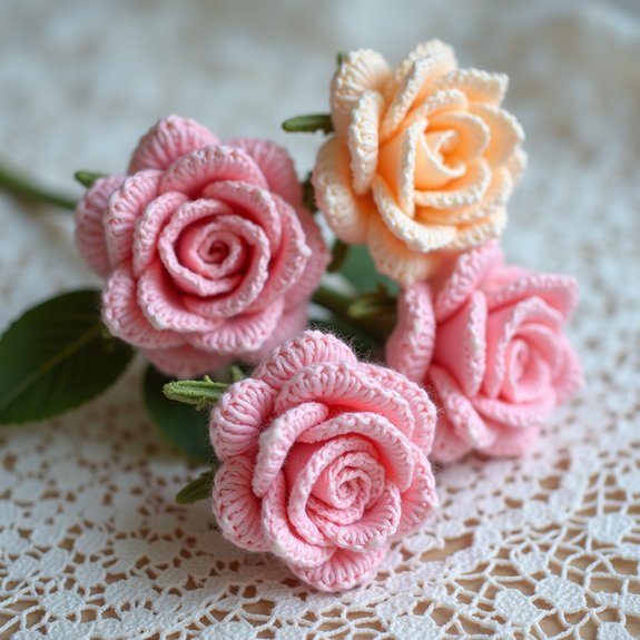 delicate floral beauty blooms