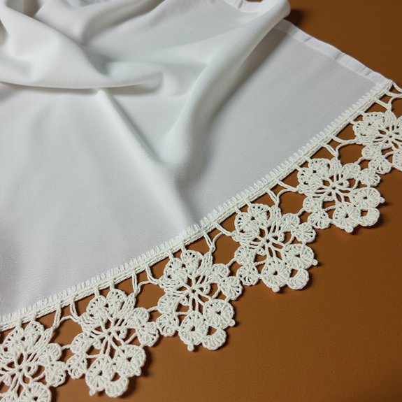 elegant vintage lace trim