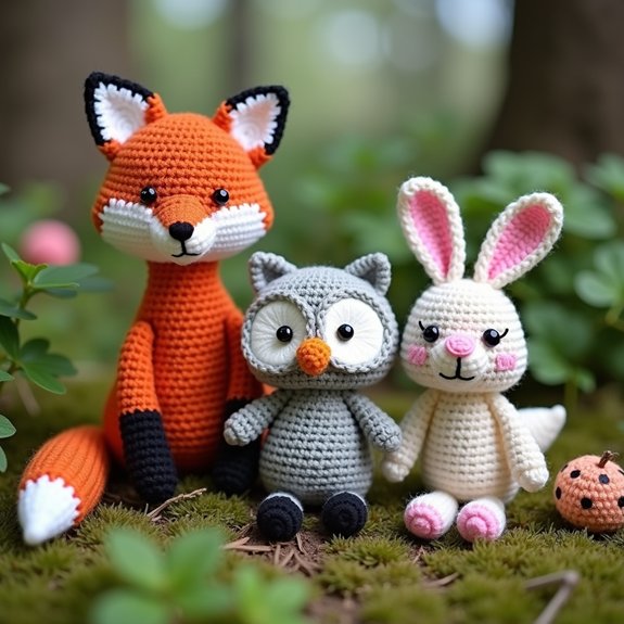 enchanting forest animal friends