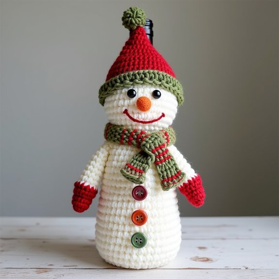 festive holiday wine accessory