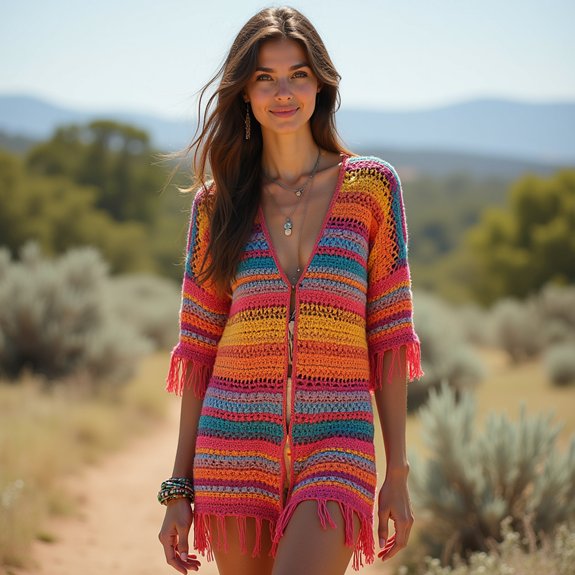 fringe detail bohemian style