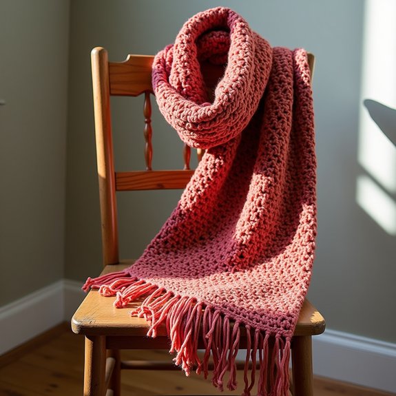 fringed decorative winter accessory