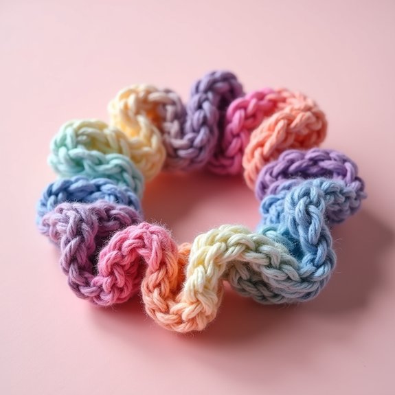 gradient style hair accessory