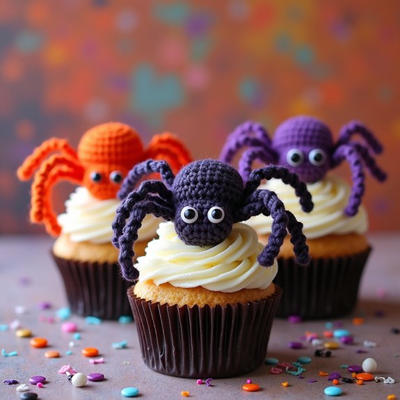 halloween themed cupcake decorations