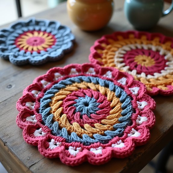 handmade crochet kitchen accessories