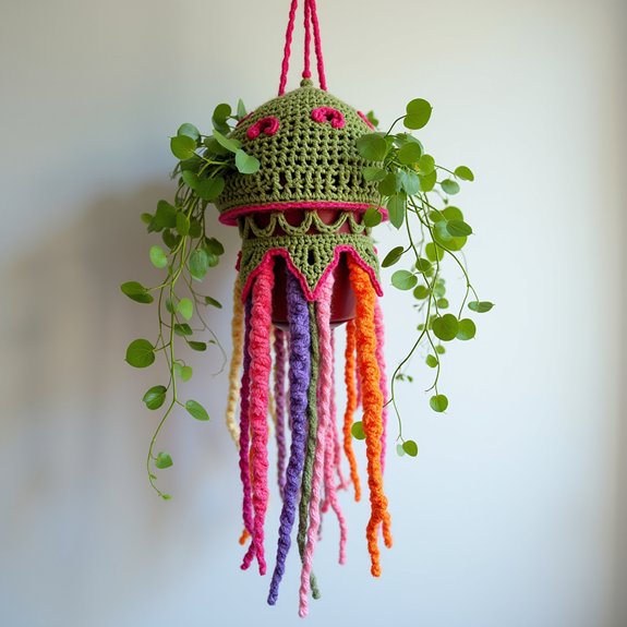 hanging plant holder design