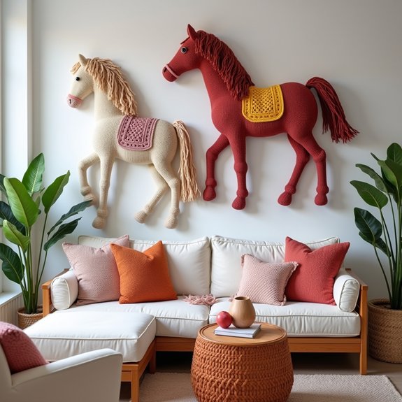 horse inspired interior decorations