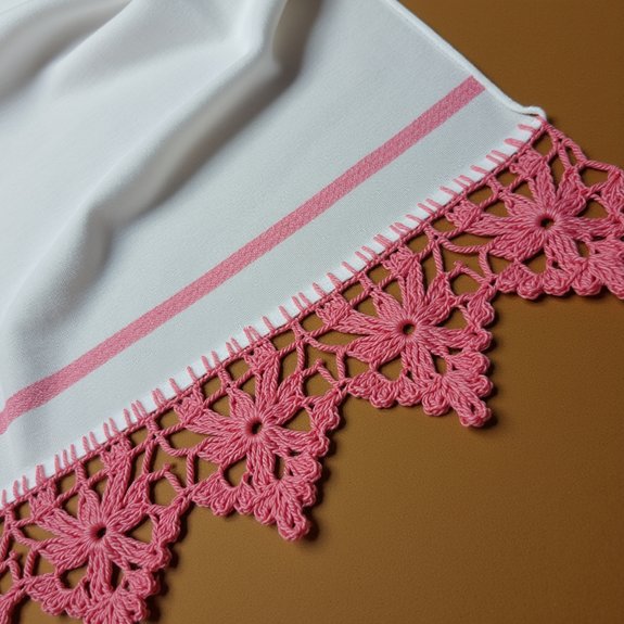 intricate lace border design