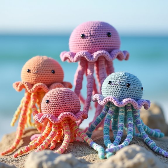 jellyfish crochet patterns collection