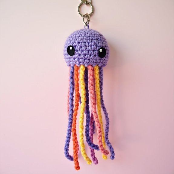 jellyfish shaped key holder