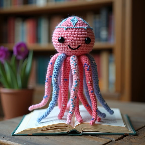 jellyfish themed reading accessory