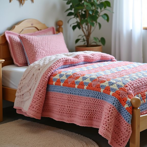 kids crochet horse blankets