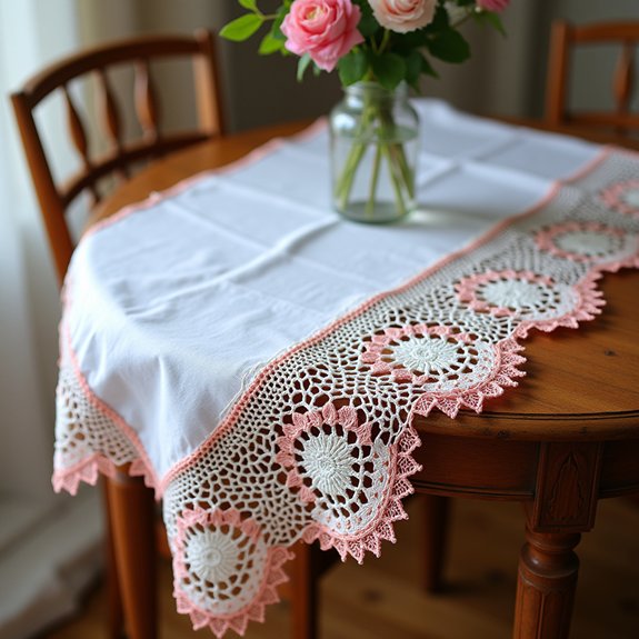 lace trimming with scallops