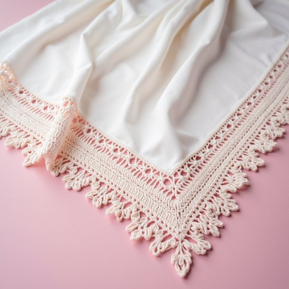 lacy double crochet pattern