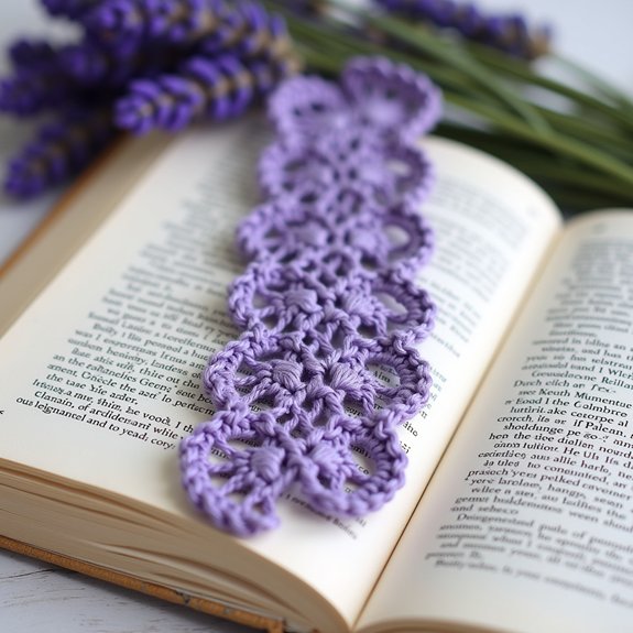 lavender scented reading accessory