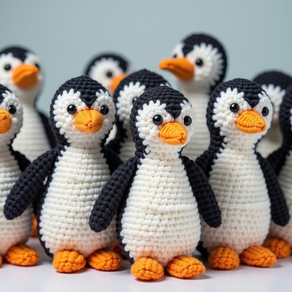 penguin crochet toy instructions