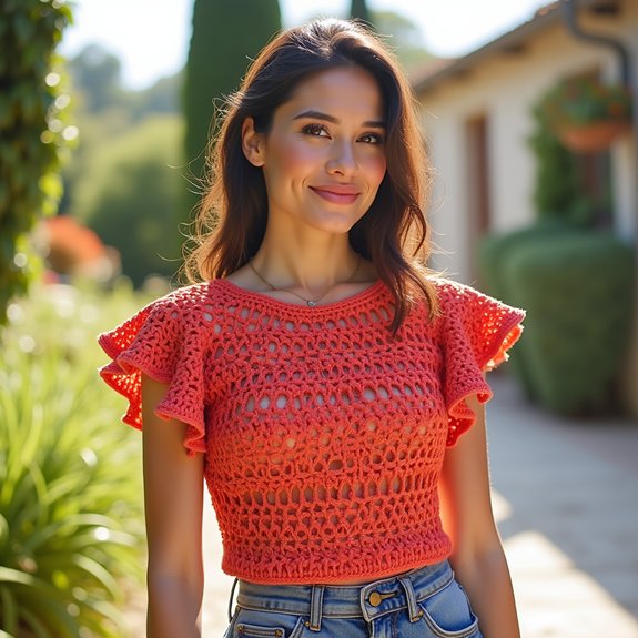 playful ruffles and flirtation