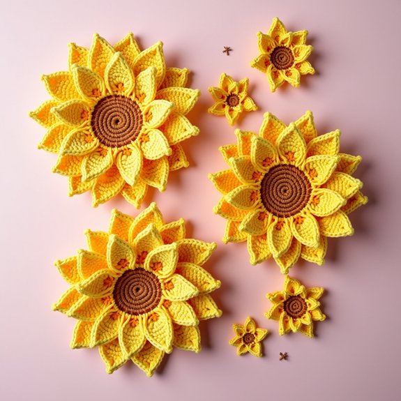 radiant yellow floral beauty