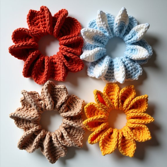 seasonal hair accessory scrunchie