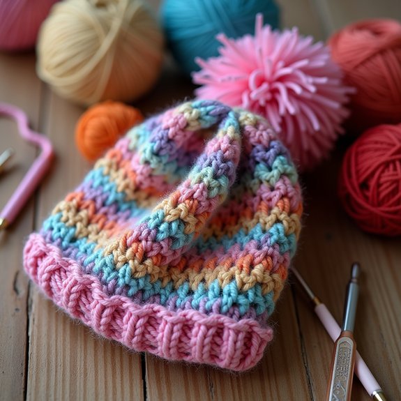 simple and cozy headwear