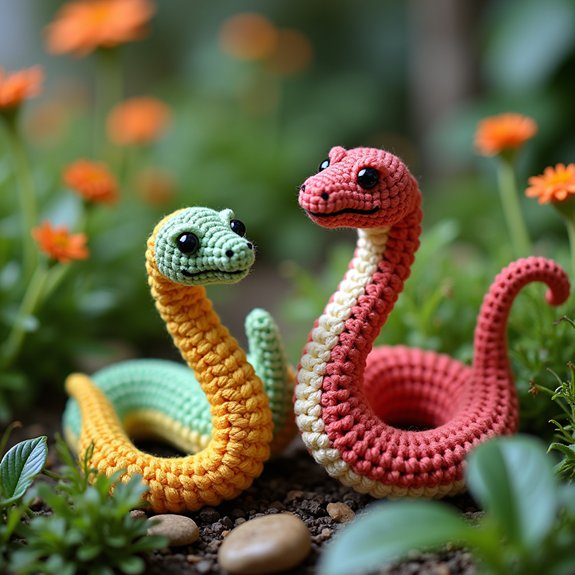 small decorative snake figurine