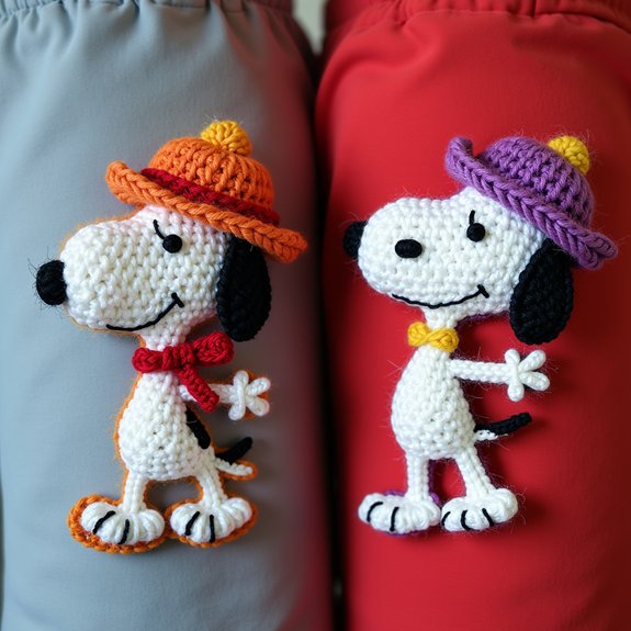 snoopy clothing design appliqu