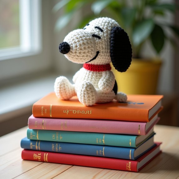 snoopy themed bookmark design