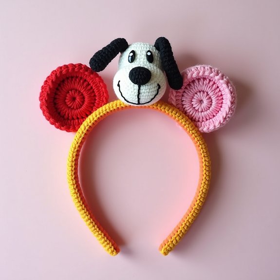 snoopy themed headband accessory